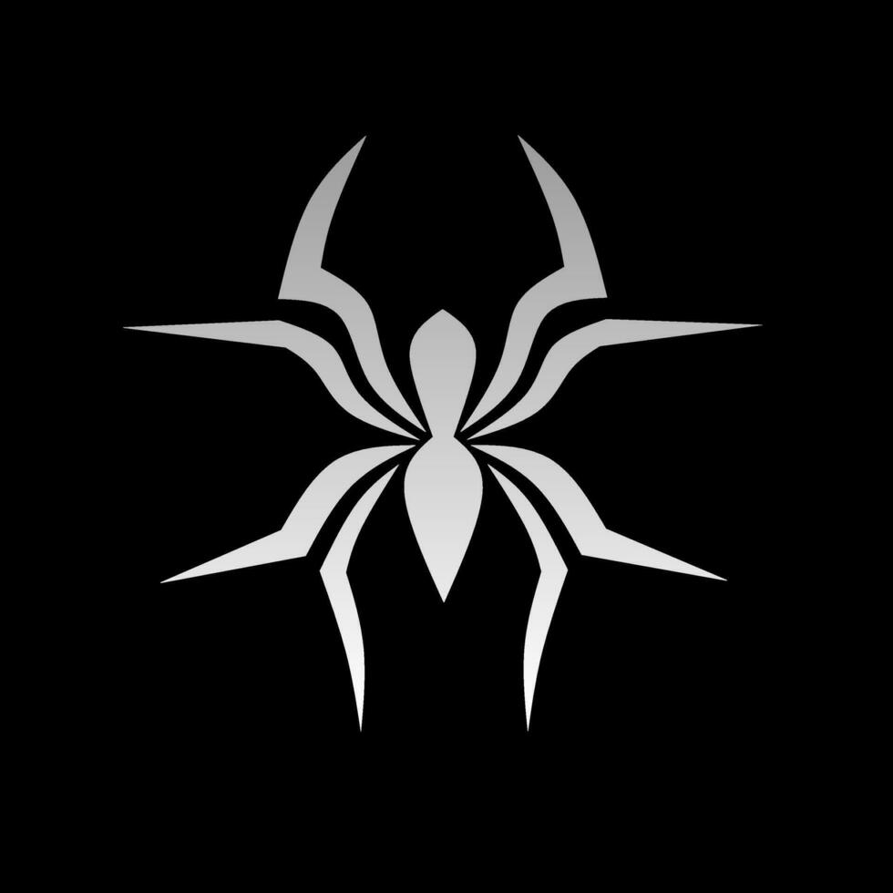 vector grafisch illustratie van de spin logo symbool Aan een zwart achtergrond