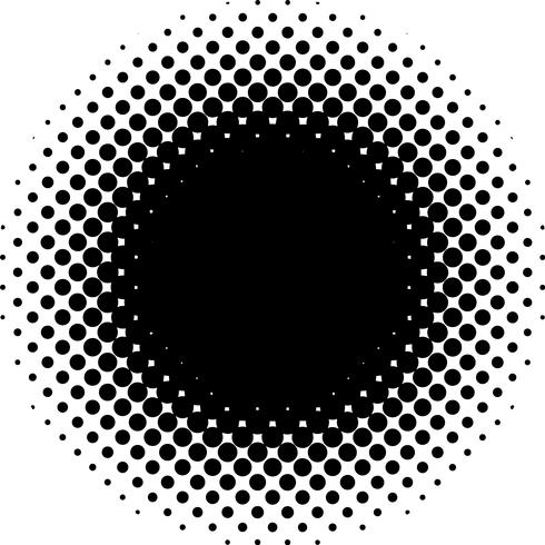 Gedetailleerde vectorhalftone voor achtergronden en ontwerpen vector