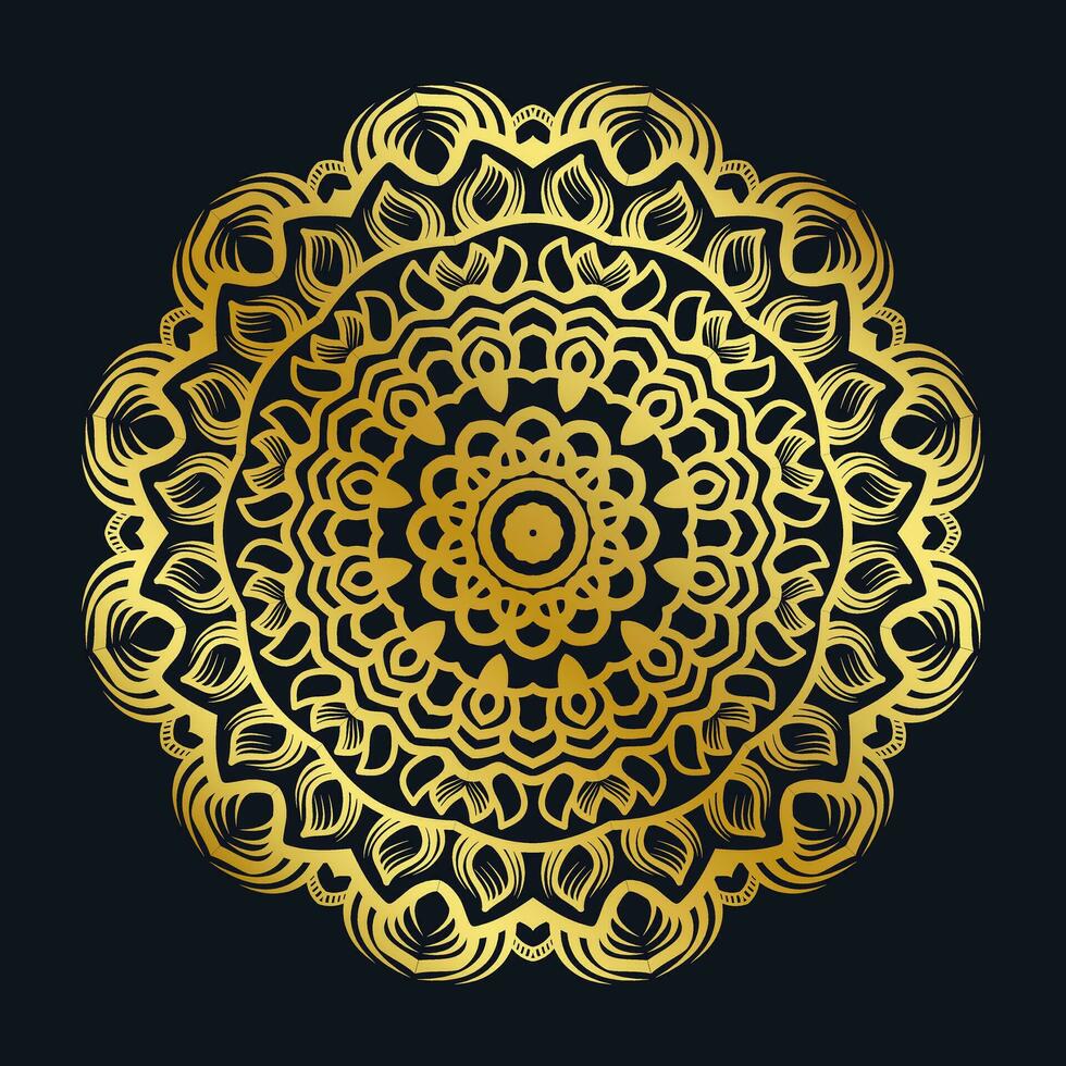 helling decoratief kleur sier- etnisch elementen mandala patroon achtergrond ontwerp pro vector. vector