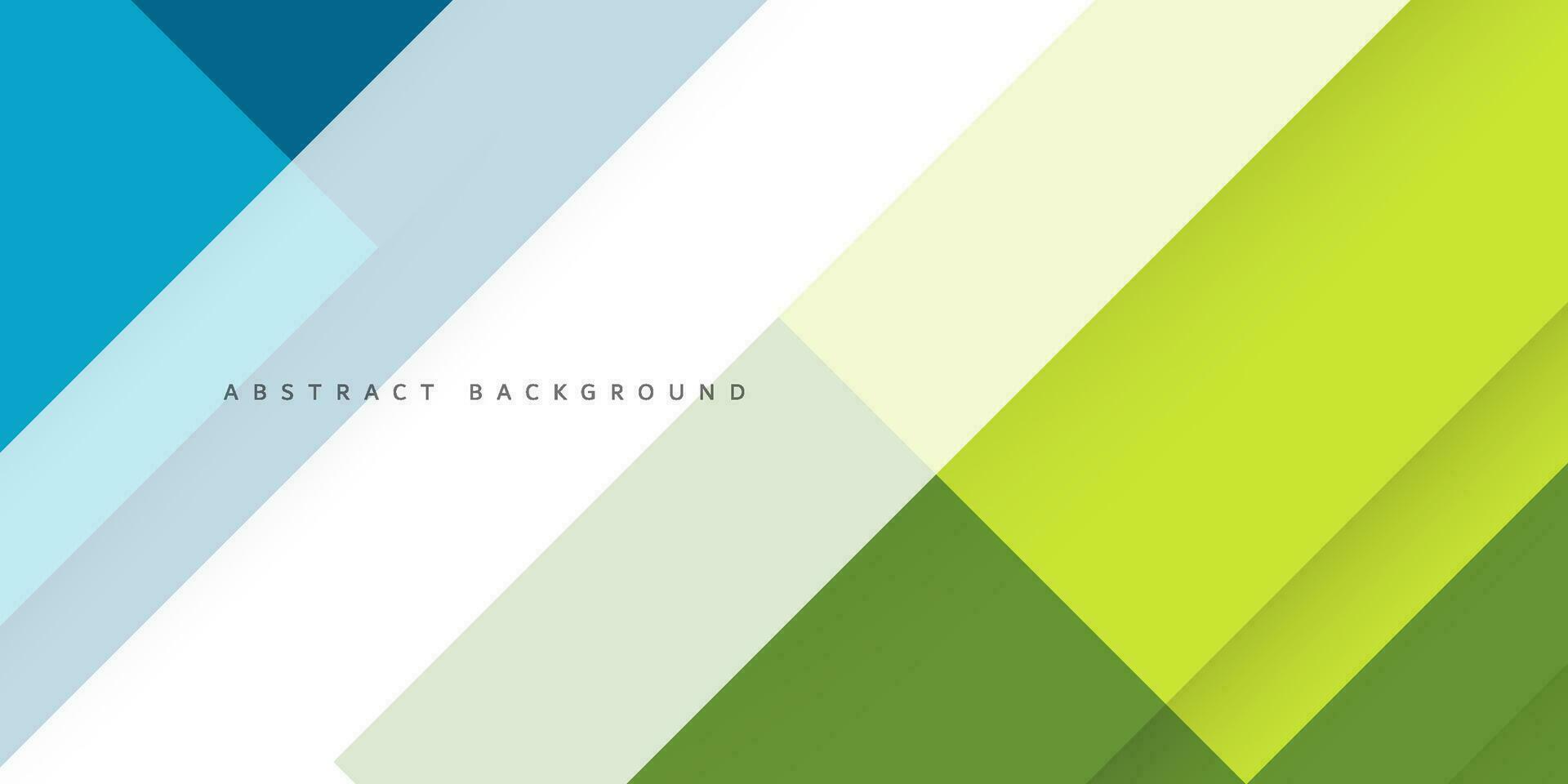 abstract blauw en groen papercut achtergrond sjabloon vector met plein overlappen patroon. kleurrijk helder achtergrond met realistisch schaduw ontwerp. eps10 vector