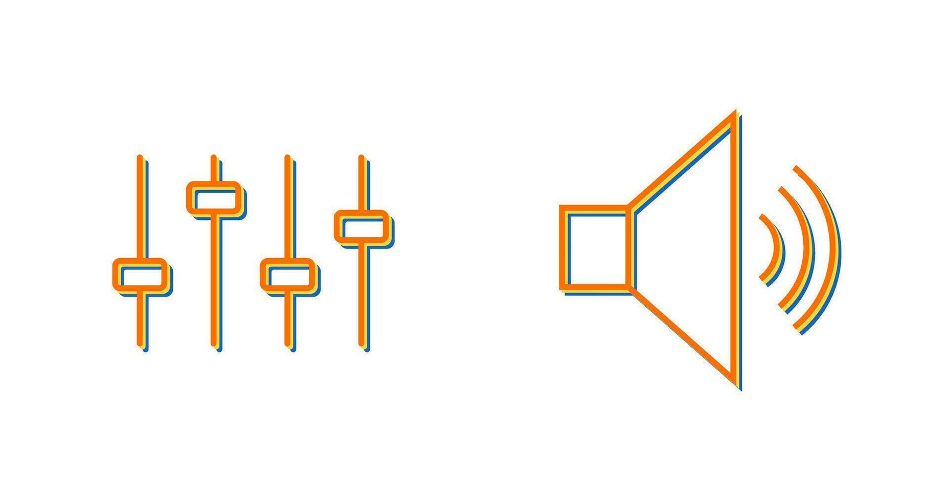 volume vector pictogram