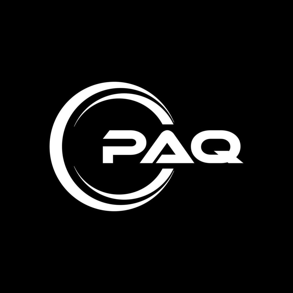 paq brief logo ontwerp, inspiratie voor een uniek identiteit. modern elegantie en creatief ontwerp. watermerk uw succes met de opvallend deze logo. vector