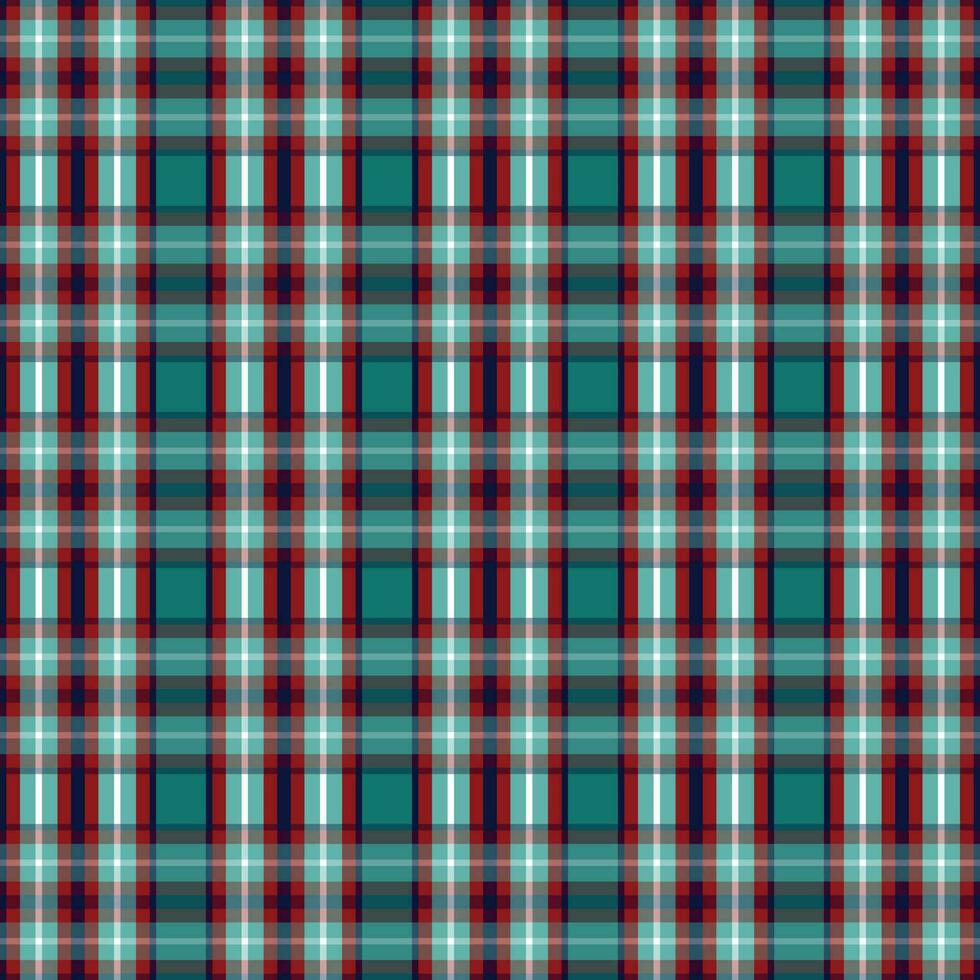 Kerstmis decoratief plaid textiel patroon vector