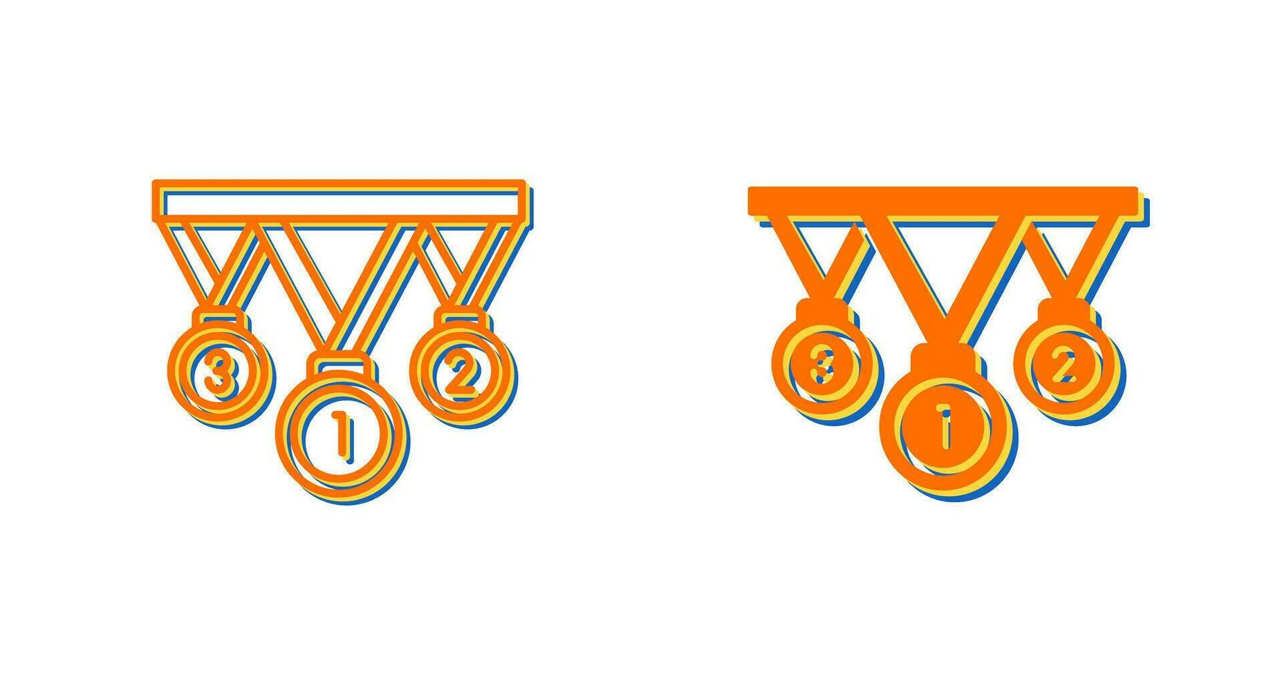 medaille vector pictogram