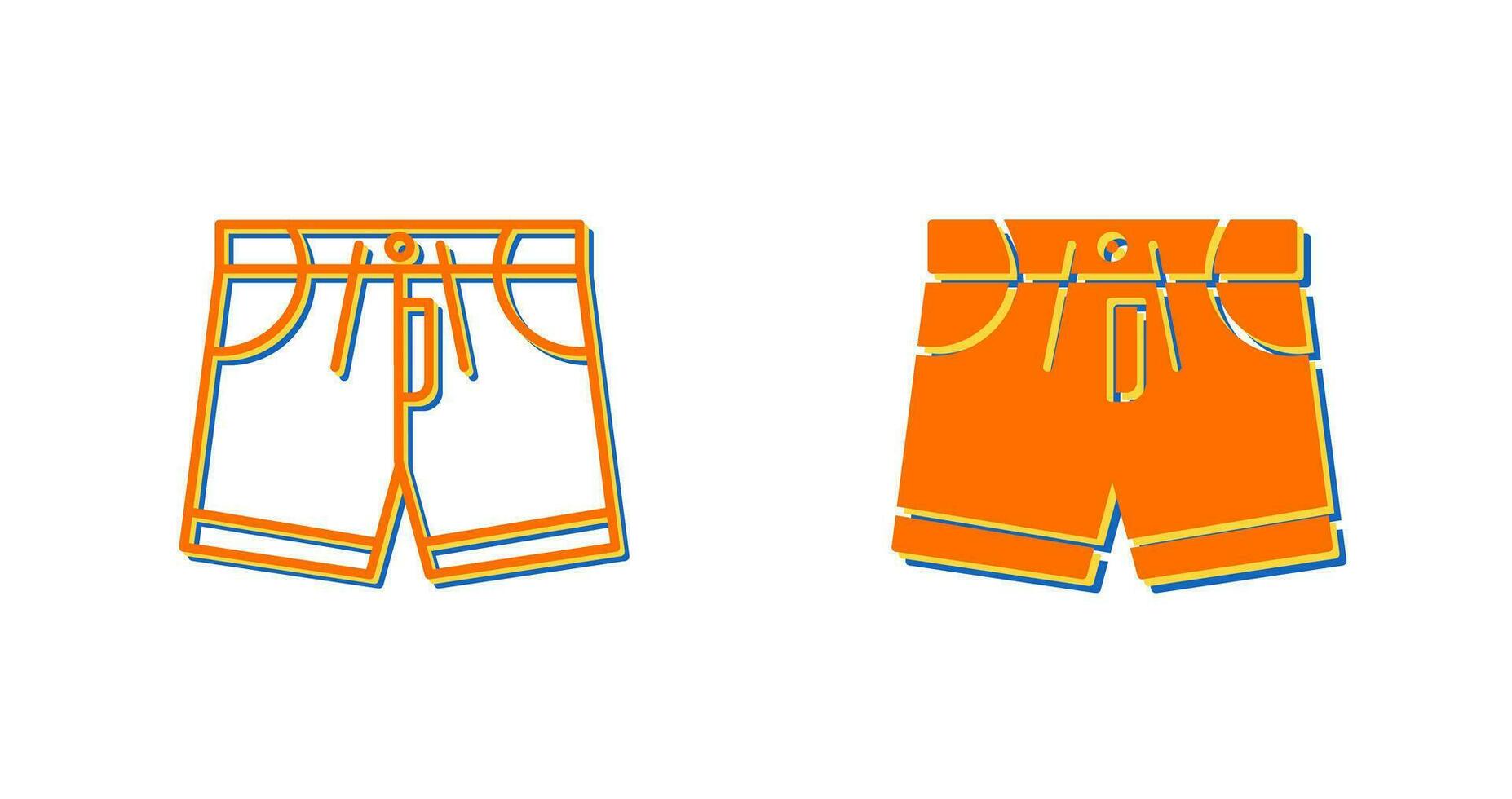 korte broek vector pictogram