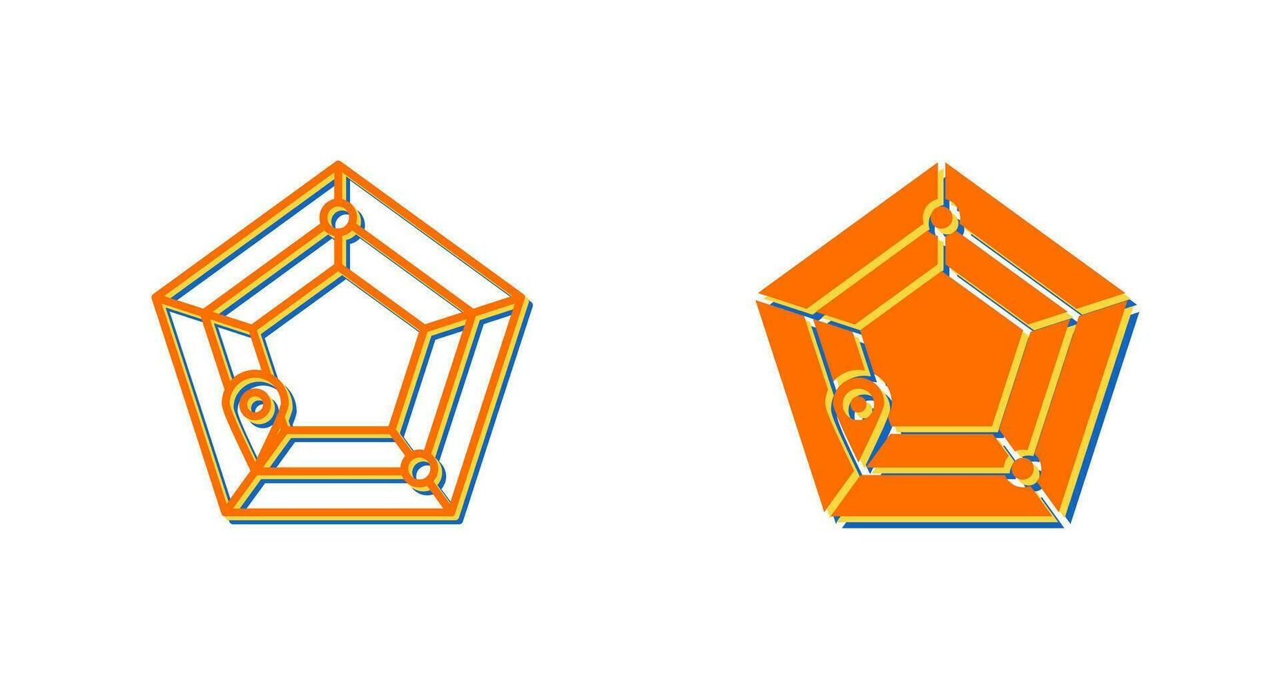 radar vector pictogram