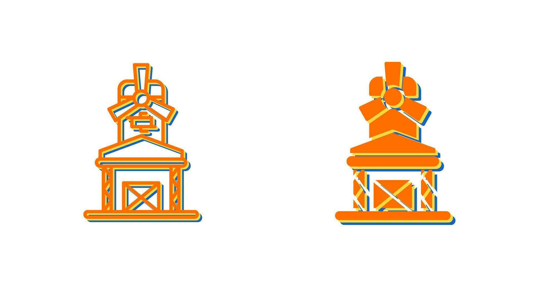 molen vector pictogram