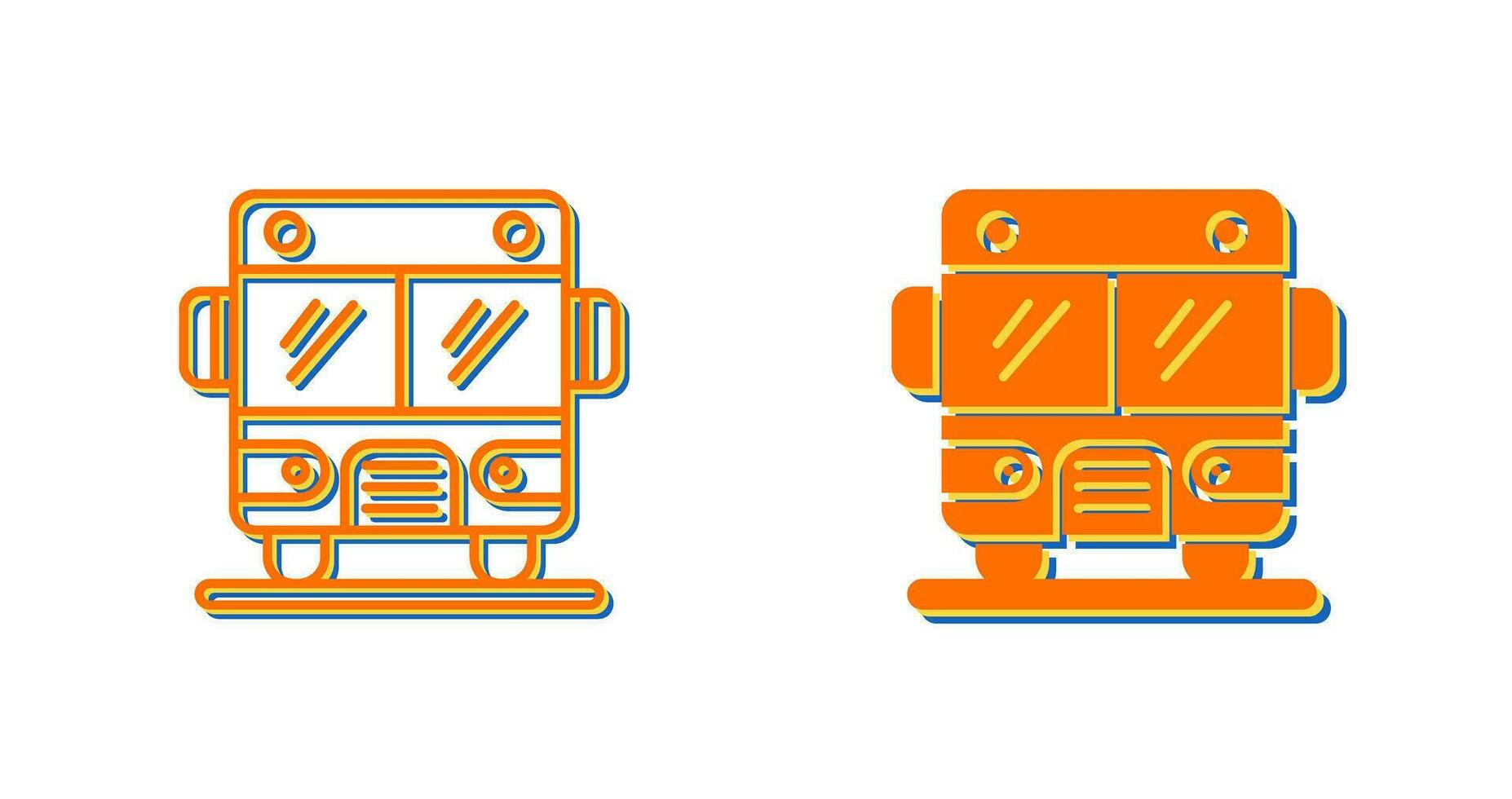 bus vector pictogram