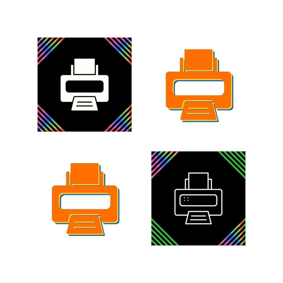 printer vector pictogram