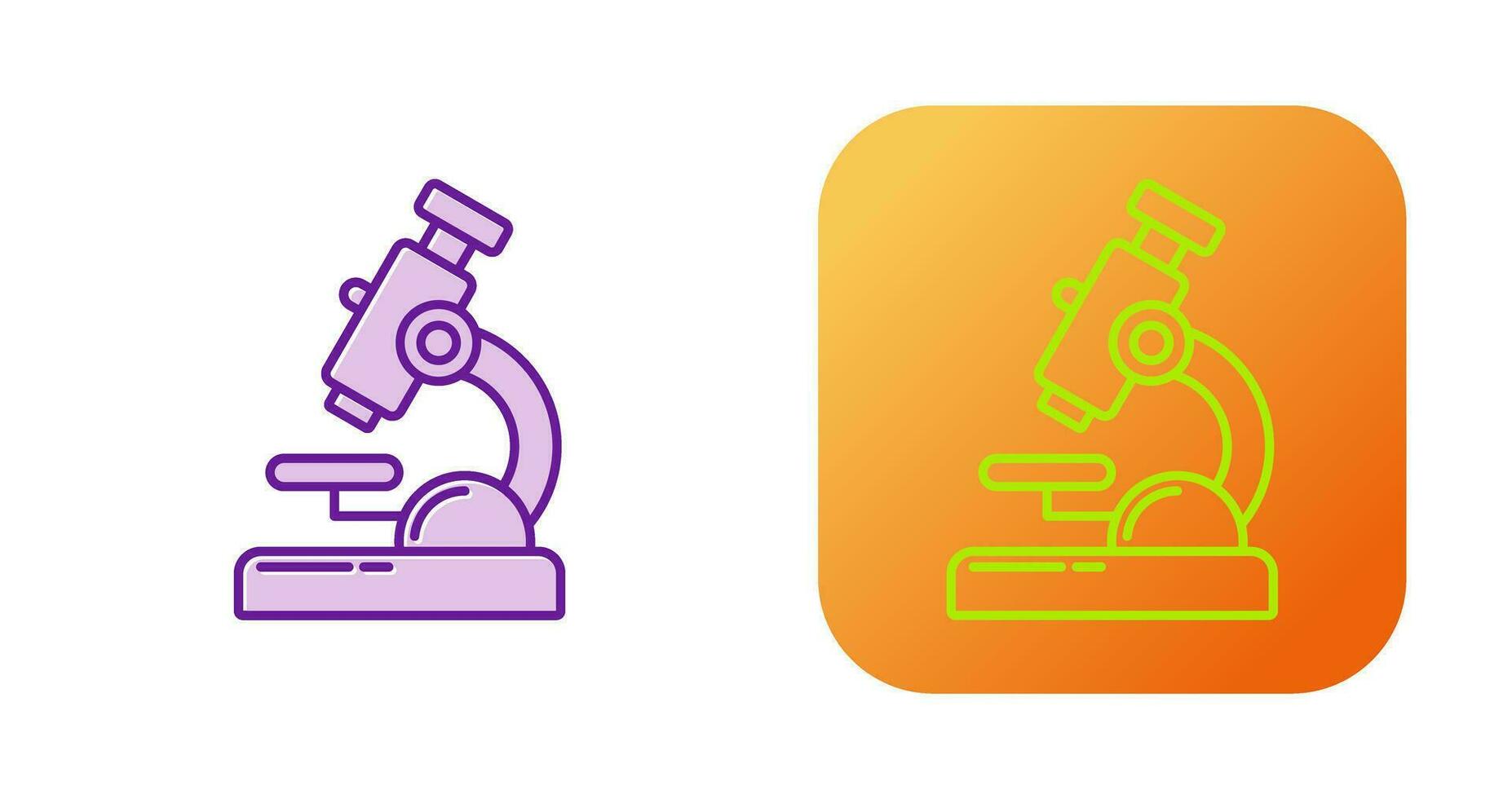 microscoop vector icon