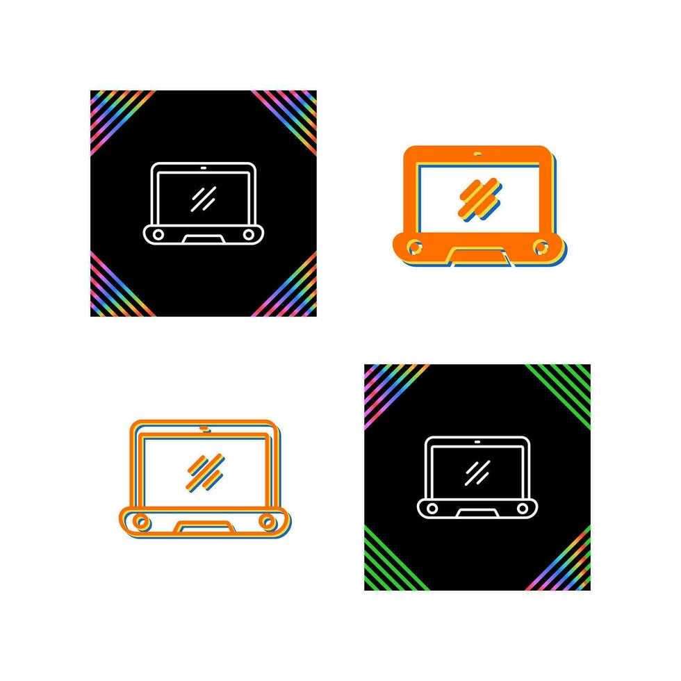 laptop vector pictogram