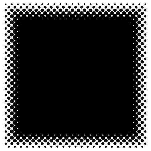 Gedetailleerde vectorhalftone voor achtergronden en ontwerpen vector