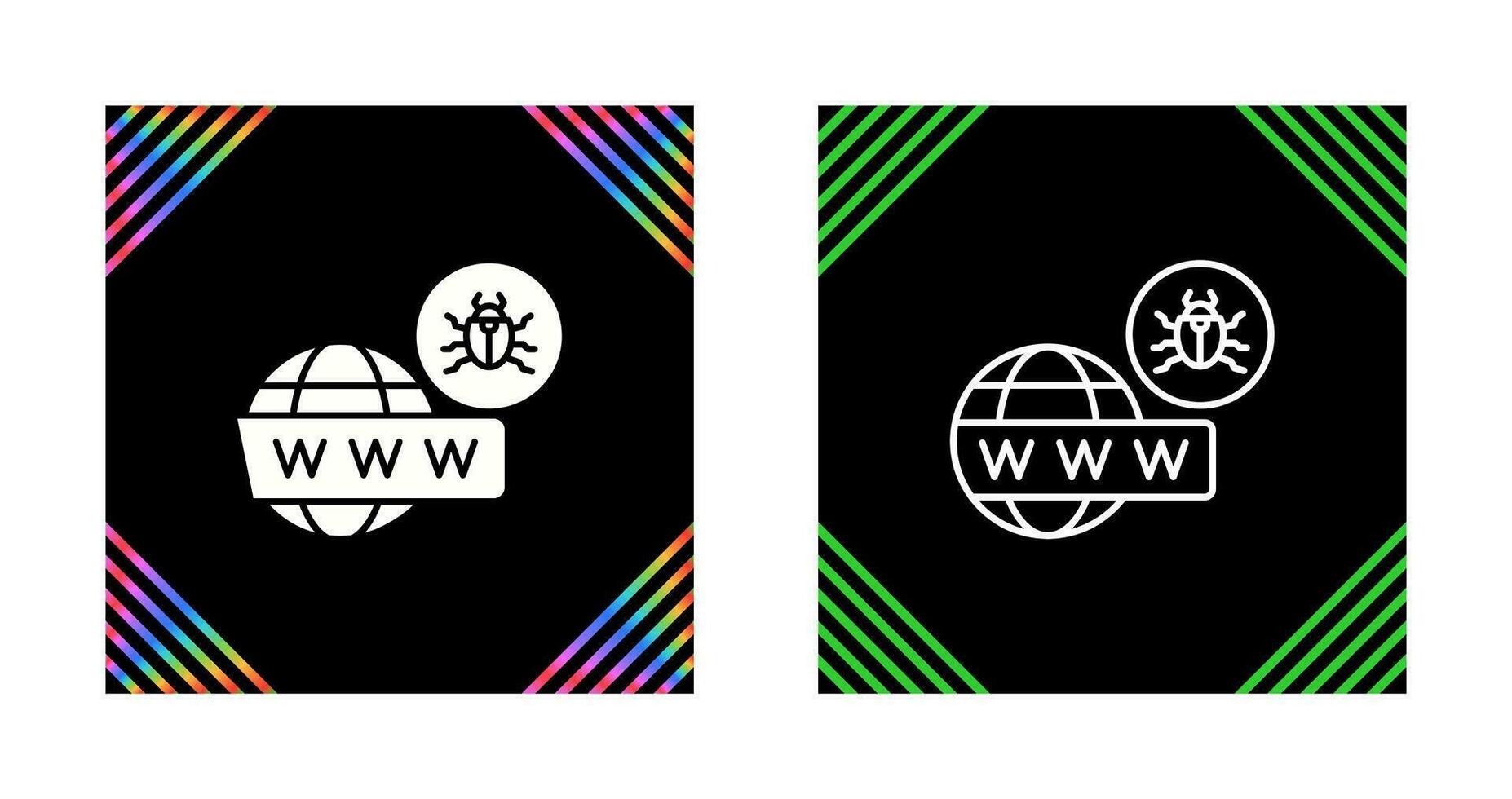 wereldwijd hack vector icoon