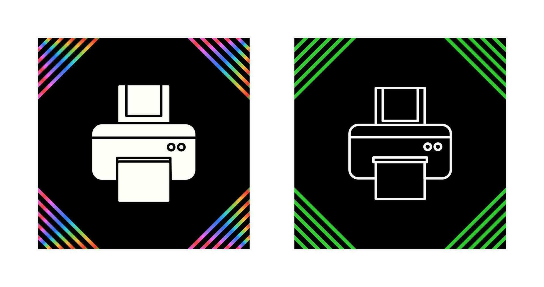 printer vector pictogram