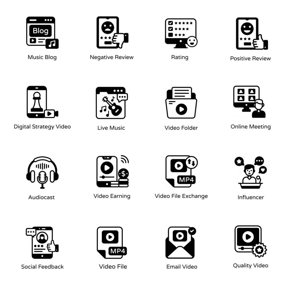 livestreaming en feedback vector