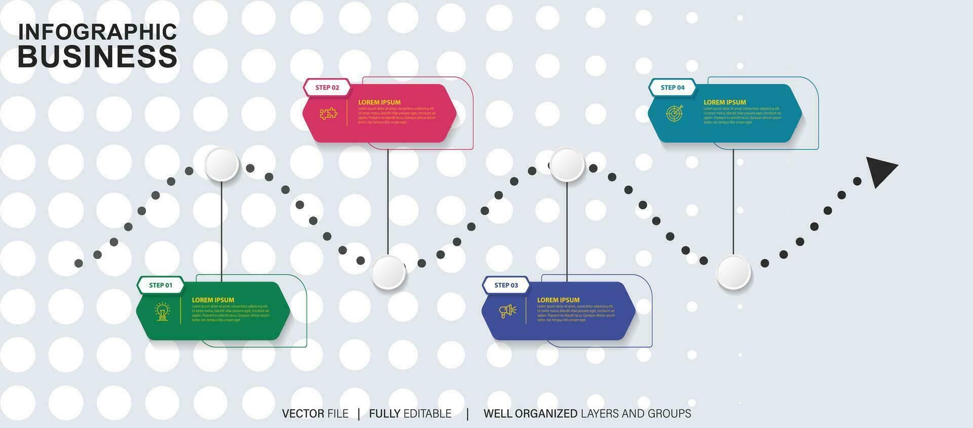 bedrijf gegevens visualisatie tijdlijn infographic pictogrammen ontworpen voor abstract achtergrond sjabloon mijlpaal element modern diagram werkwijze technologie digitaal afzet gegevens presentatie tabel vector