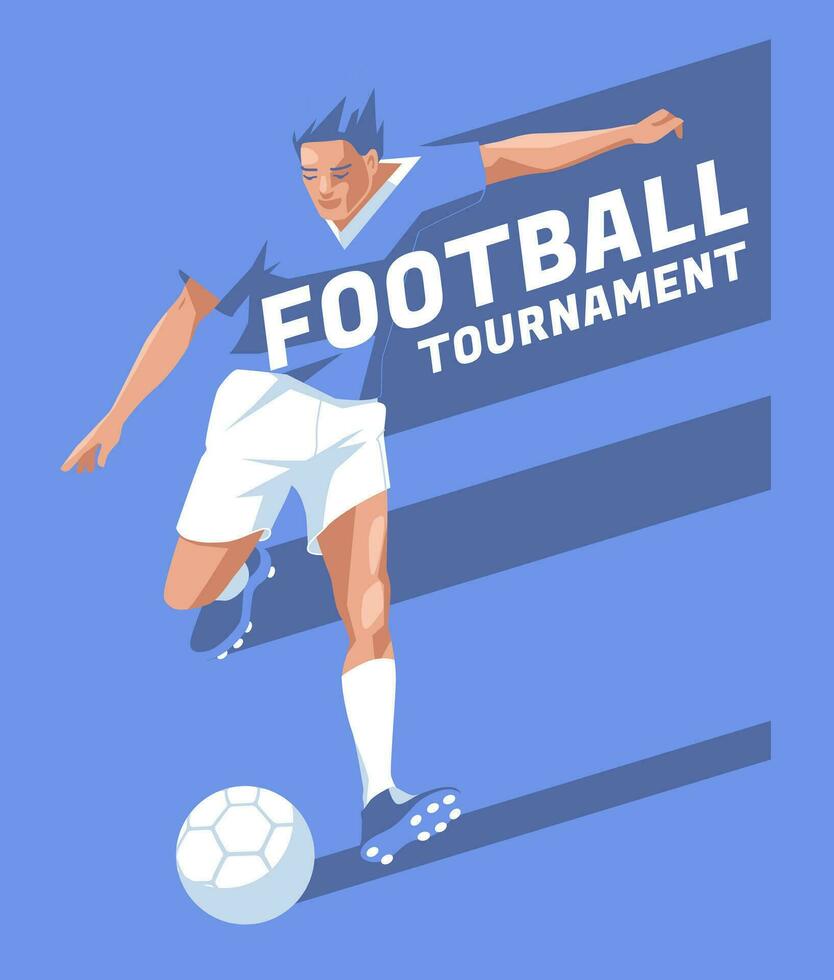 een Amerikaans voetbal speler passeert de bal. laag poly stijl poster. geïsoleerd Aan wit achtergrond. vector vlak illustratie