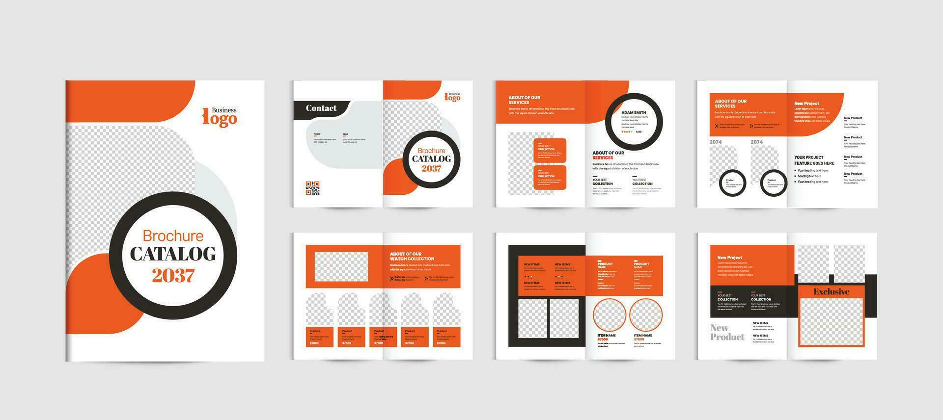 modern Product catalogus of catalogus brochure ontwerp sjabloon vector