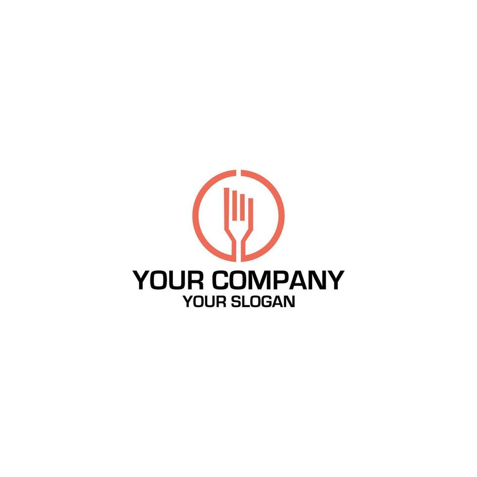 koken voedsel logo ontwerp vector
