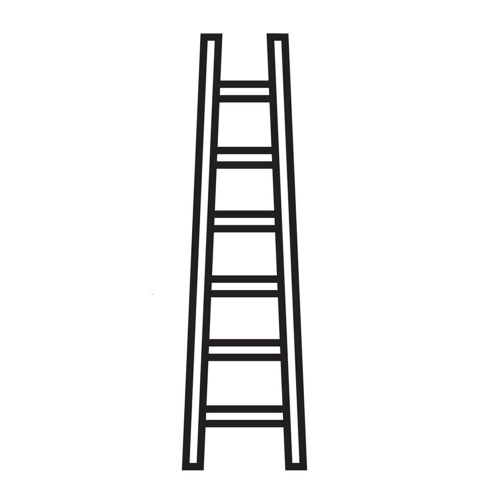 ladder icoon vector. stappen illustratie teken. trap symbool of logo. vector