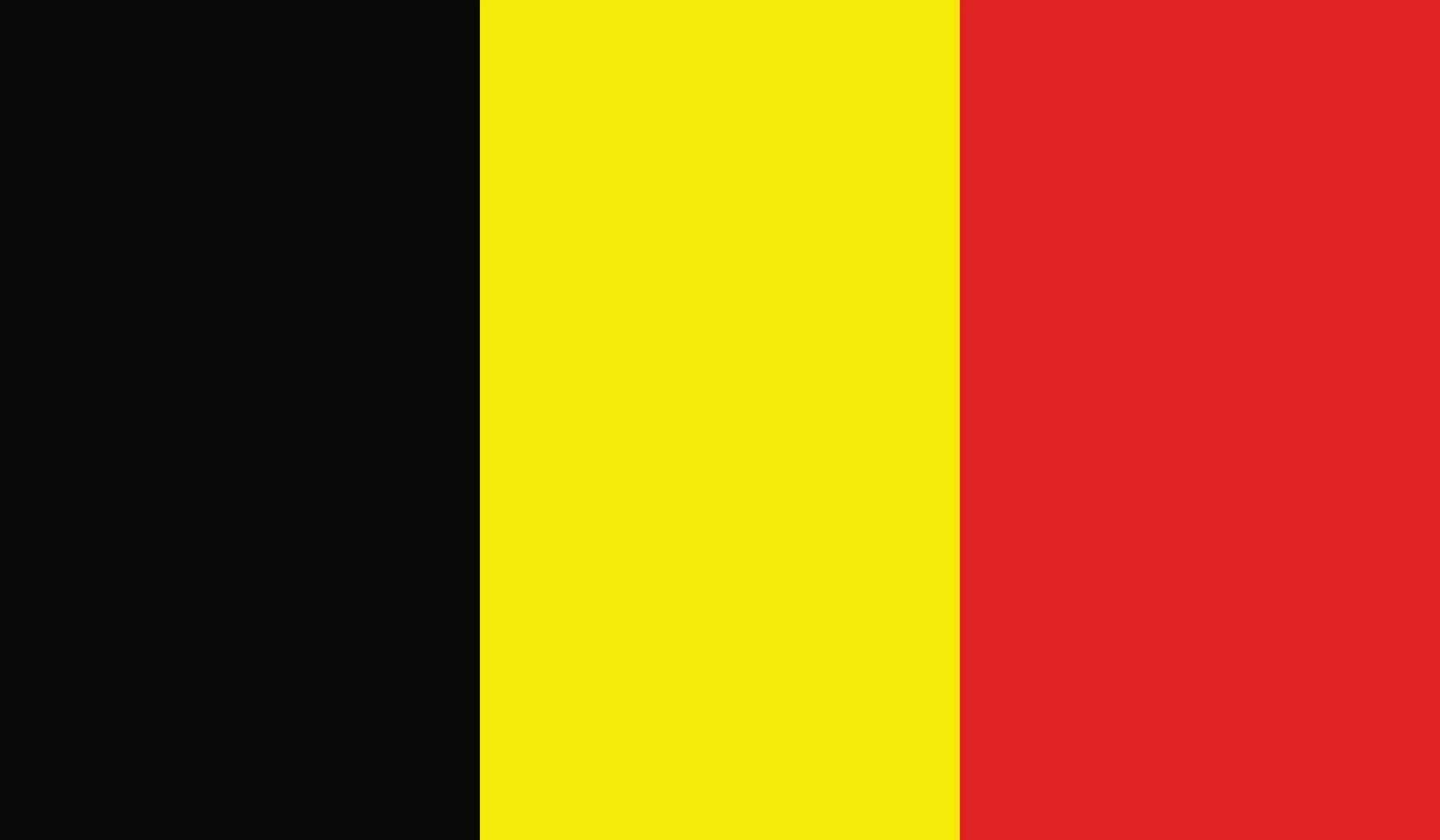 vlag van belgië vector