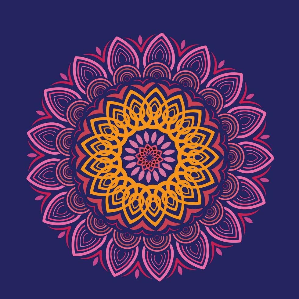 mandala kunst ontwerp vector