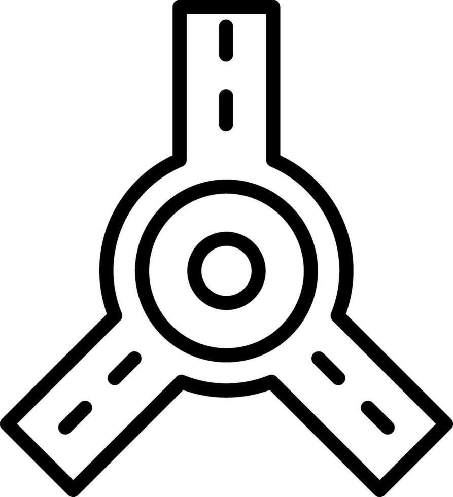 rotonde vector icoon ontwerp