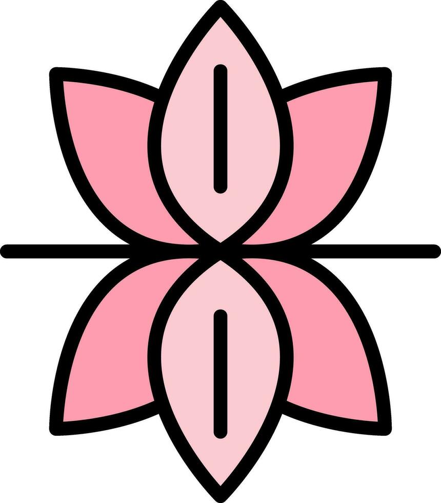 lotus bloem vector icoon ontwerp