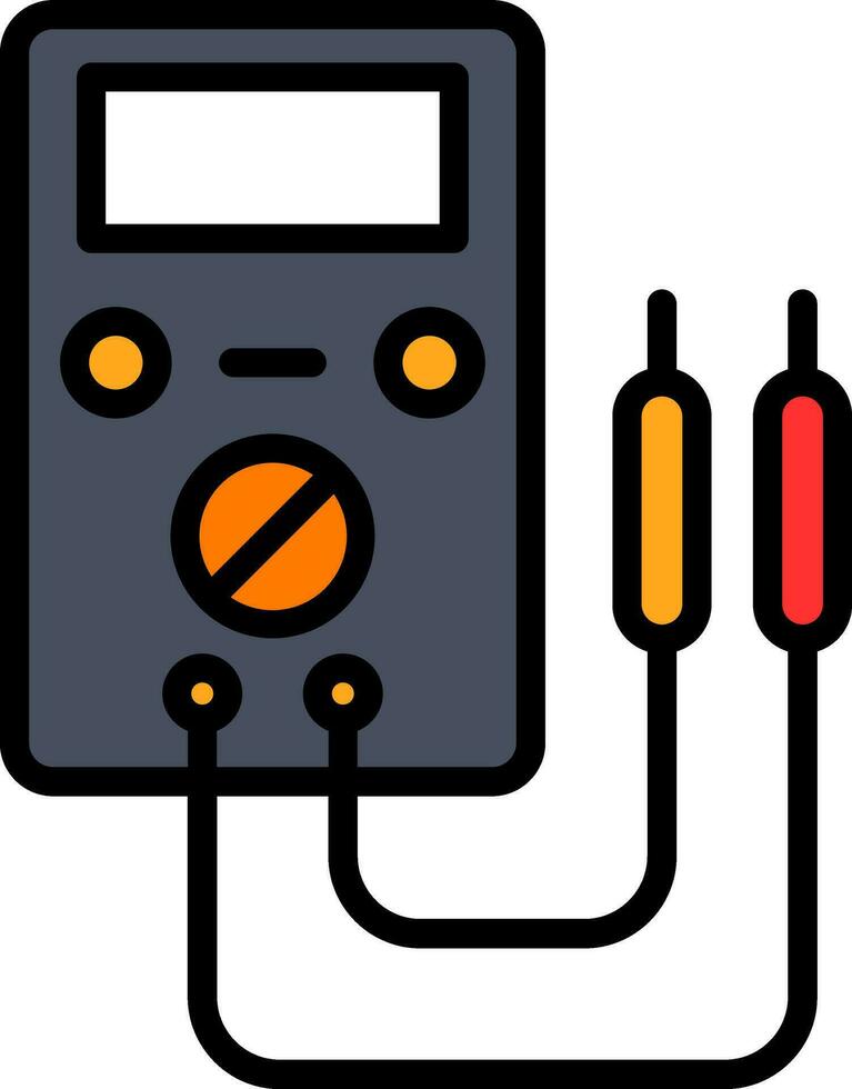 voltmeter vector icoon ontwerp