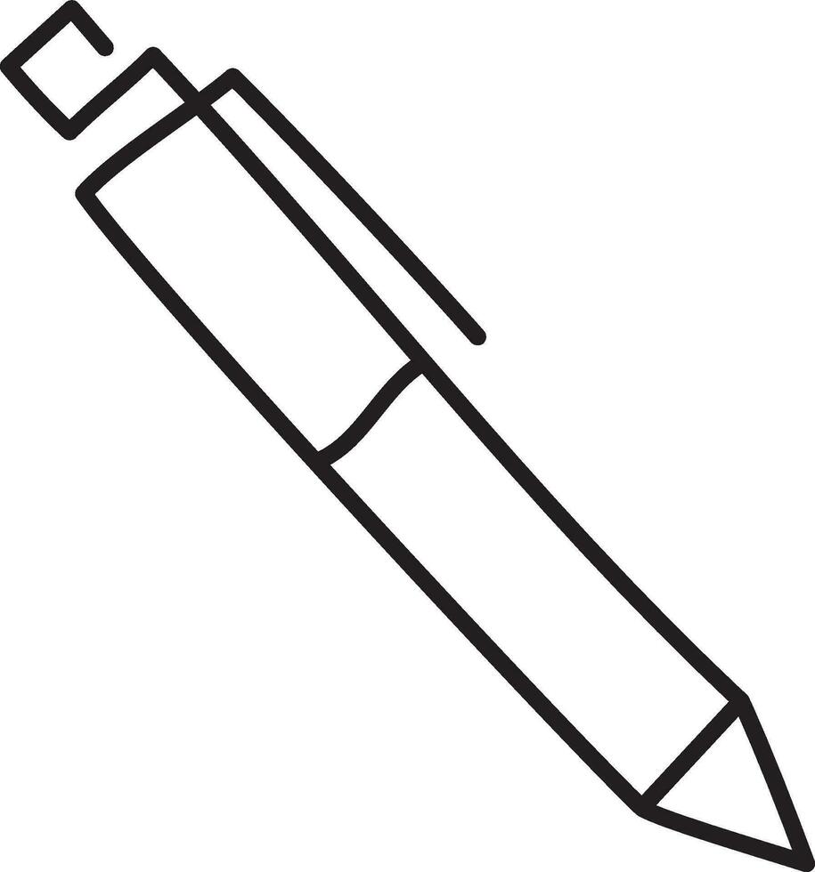 vector digitaal pen. modern onderwijs technologie. online tekening vector illustratie Aan wit achtergrond.