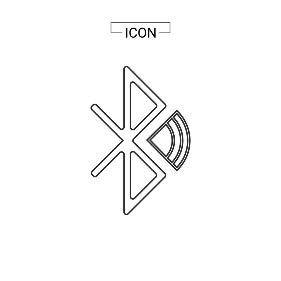 Bluetooth icoon reeks vector grafisch element