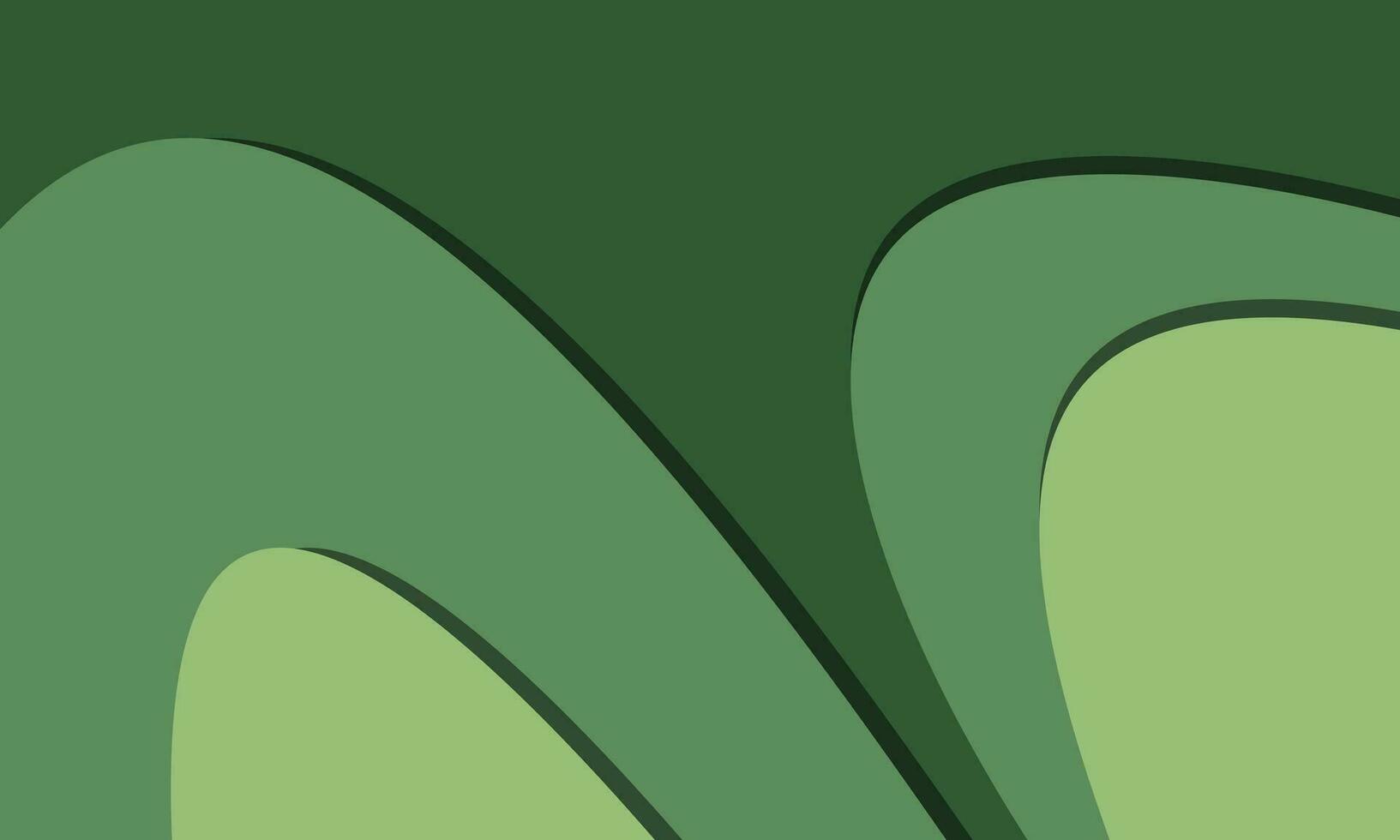 groen abstract achtergrond, helling papercut ontwerp. vector illustratie