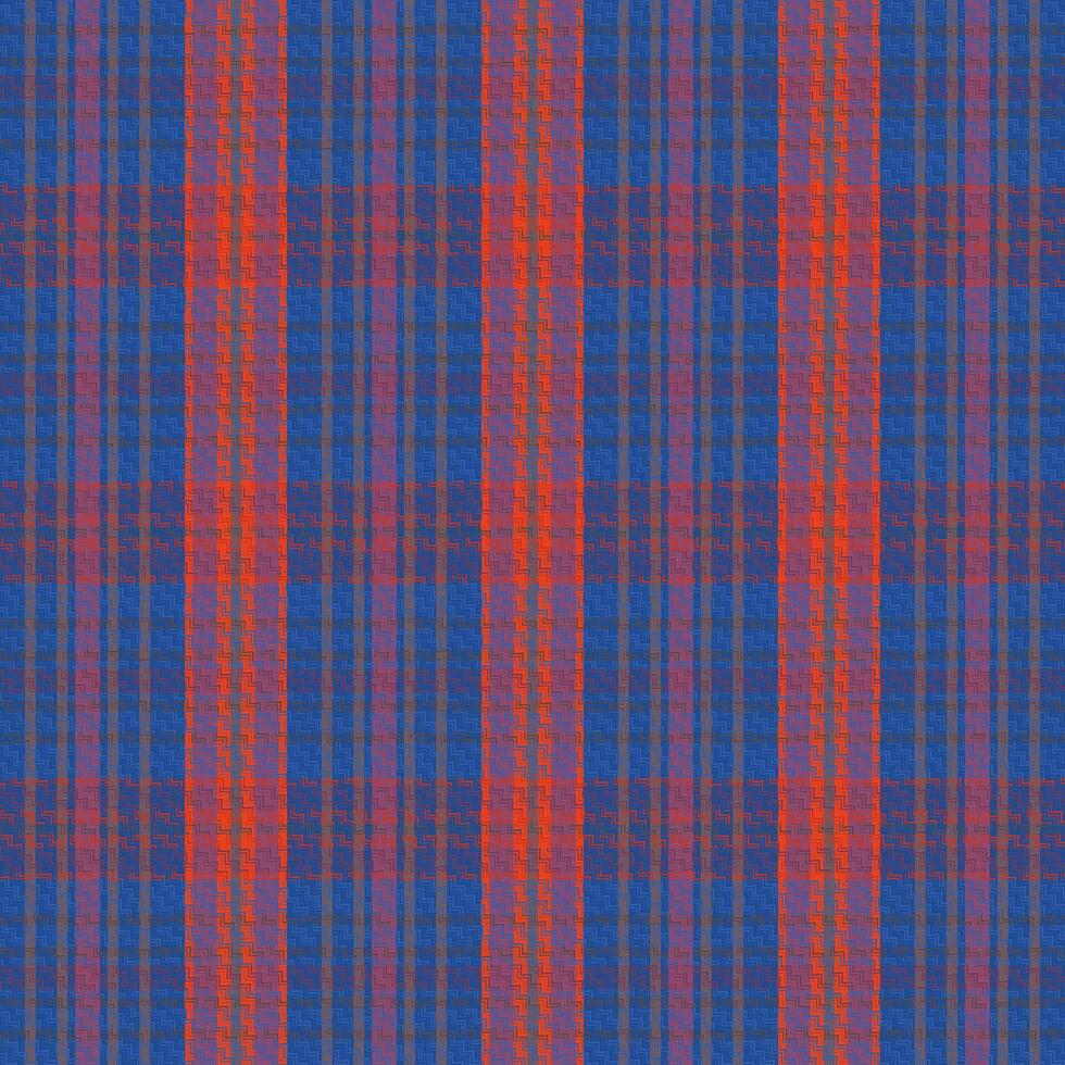 tartan geruit patroon met textuur en zomerkleur. vector