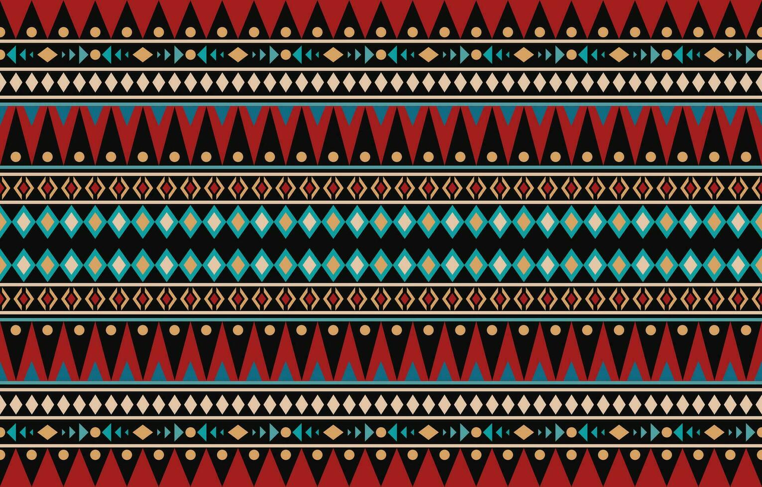 etnisch abstract ikat kunst. aztec ornament afdrukken. meetkundig etnisch patroon naadloos kleur oosters. ontwerp voor achtergrond ,gordijn, tapijt, behang, kleding, inpakken, batik, vector illustratie.