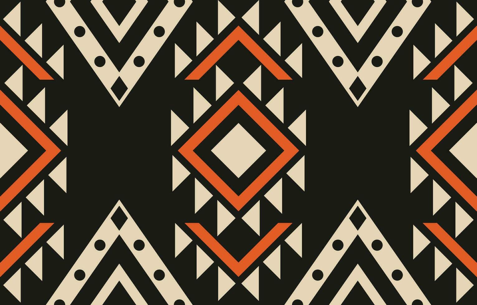 etnisch abstract ikat kunst. aztec ornament afdrukken. meetkundig etnisch patroon naadloos kleur oosters. ontwerp voor achtergrond ,gordijn, tapijt, behang, kleding, inpakken, batik, vector illustratie.