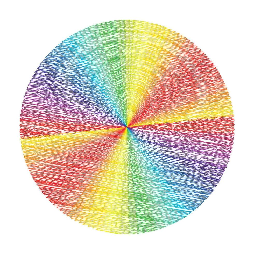 vector abstract regenboog cirkels effect achtergrond