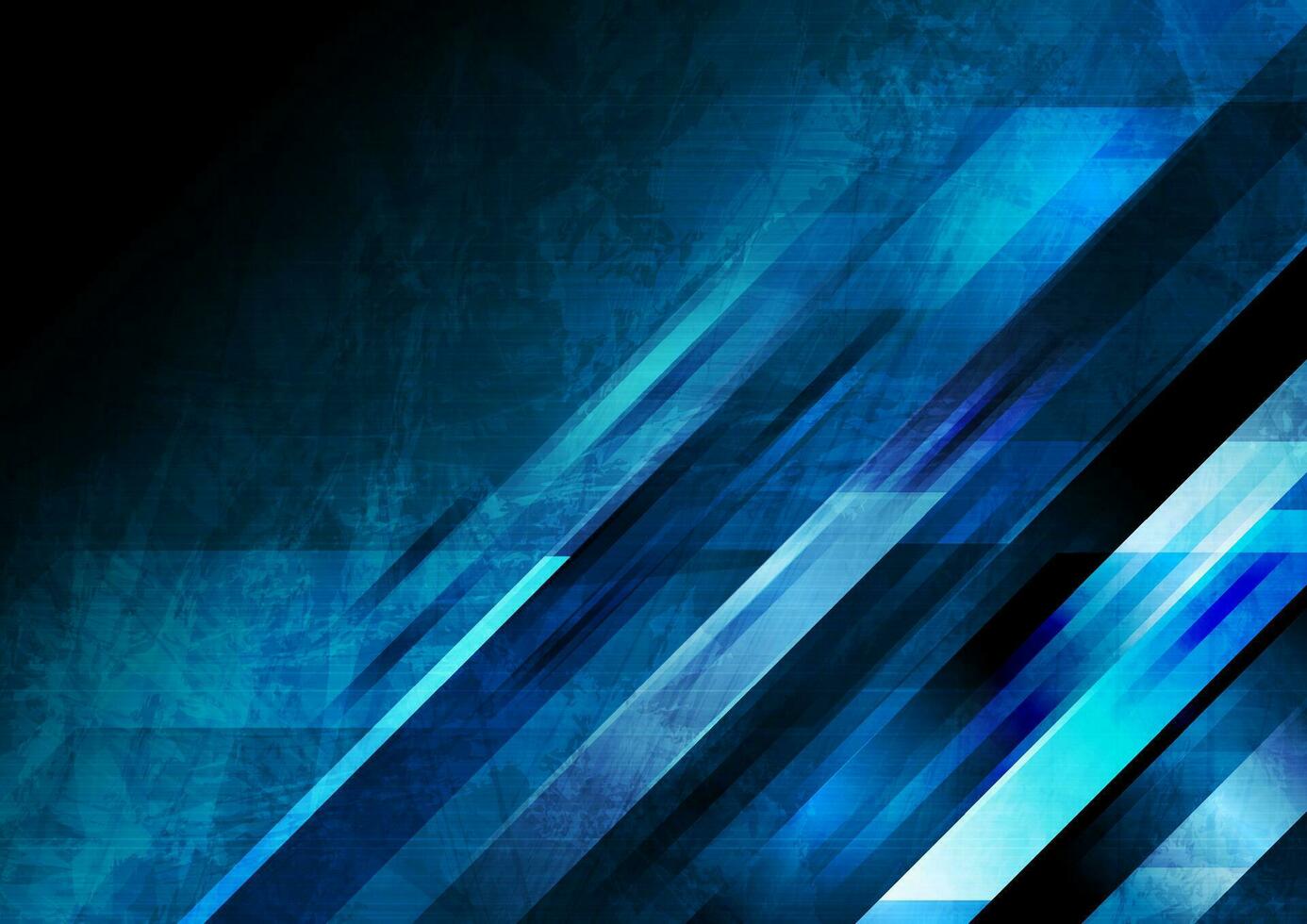donker blauw grunge tech meetkundig abstract achtergrond vector