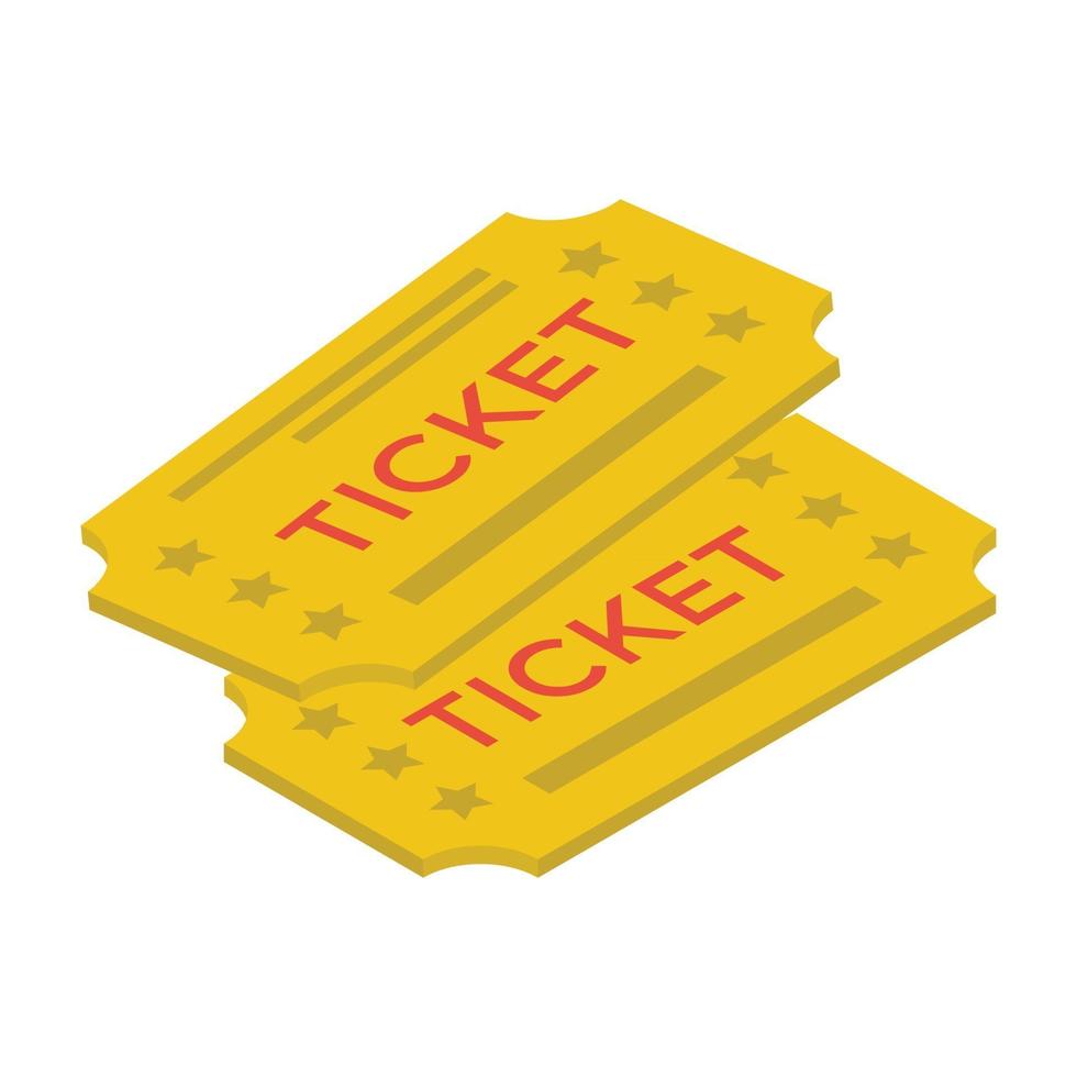 concepten voor reistickets vector