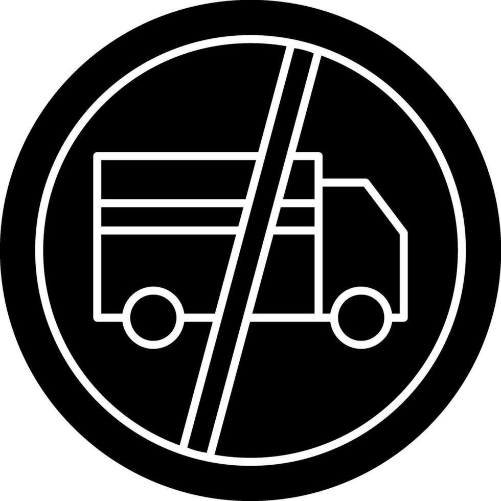 Nee vrachtwagens vector icoon ontwerp