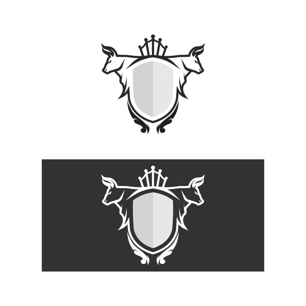 stier buffel hoofd koe dierenkop mascotte logo ontwerp vector voor sport hoorn buffel zoogdieren hoofd logo wild matador