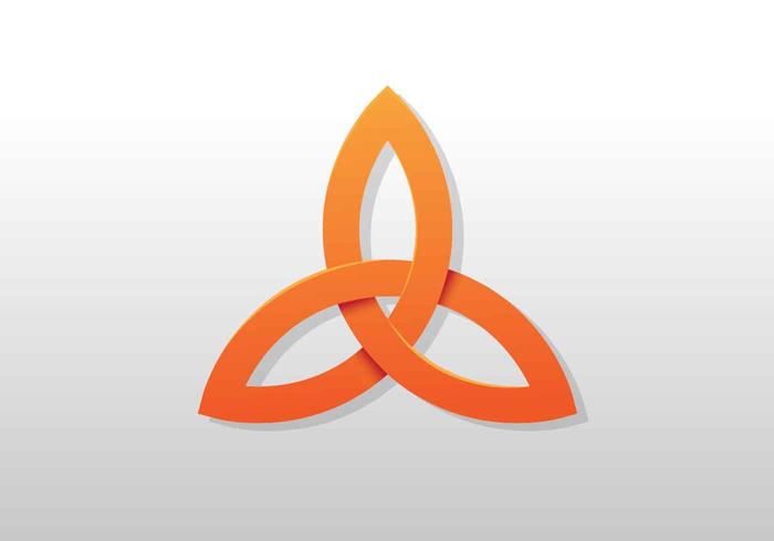 Triquetra vectorillustratie vector