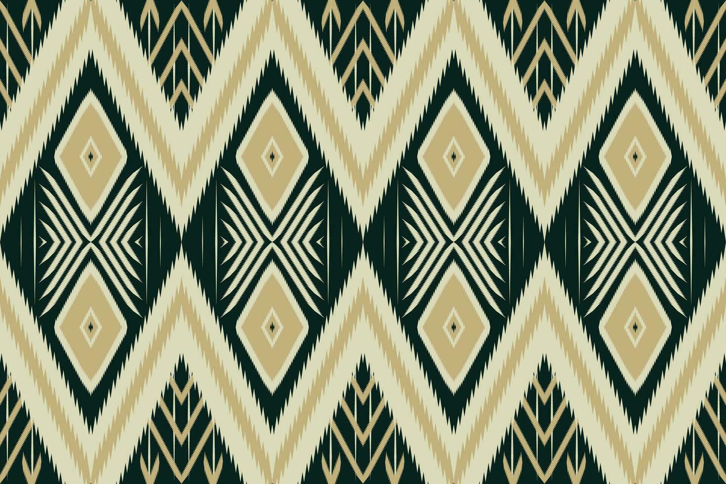 meetkundig etnisch oosters patroon traditioneel ontwerp voor stof, tapijt, kleding, textiel, batik.etnisch abstract ikat naadloos patroon in tribal.borduurwerk stijl. vector