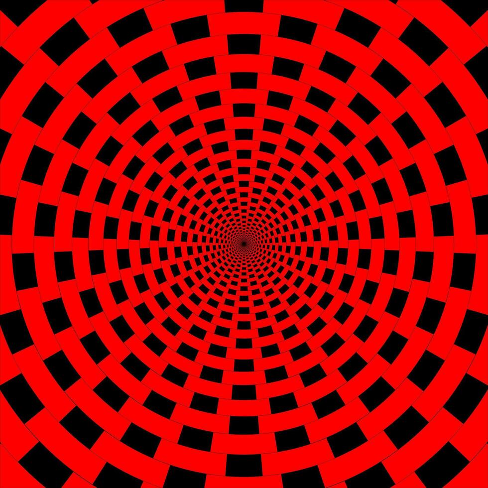 achtergrond tunnel diep gat sluiten omhoog mysterieus rood verschrikking vector