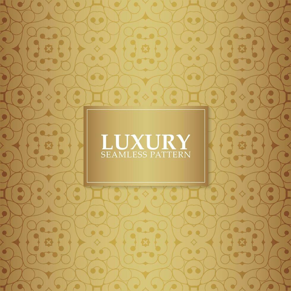 elegant goud abstract lijnpatroon vector