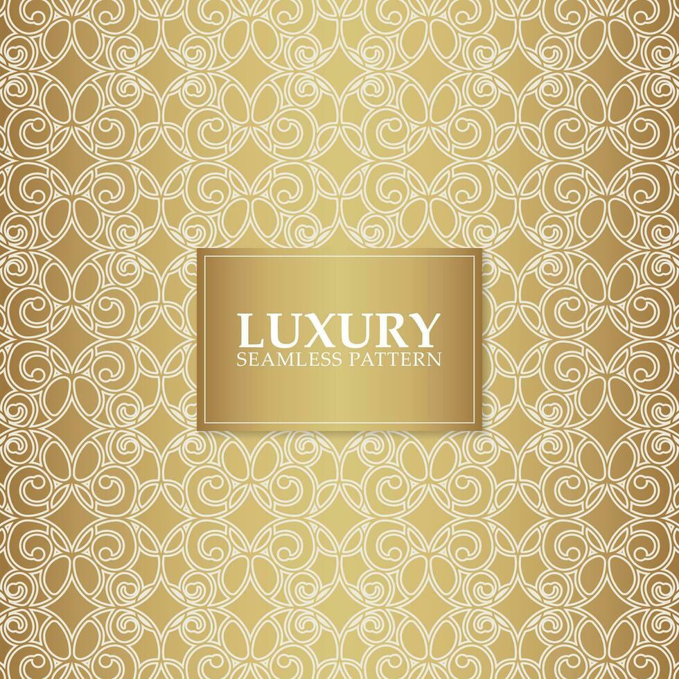 elegant goud abstract lijnpatroon vector