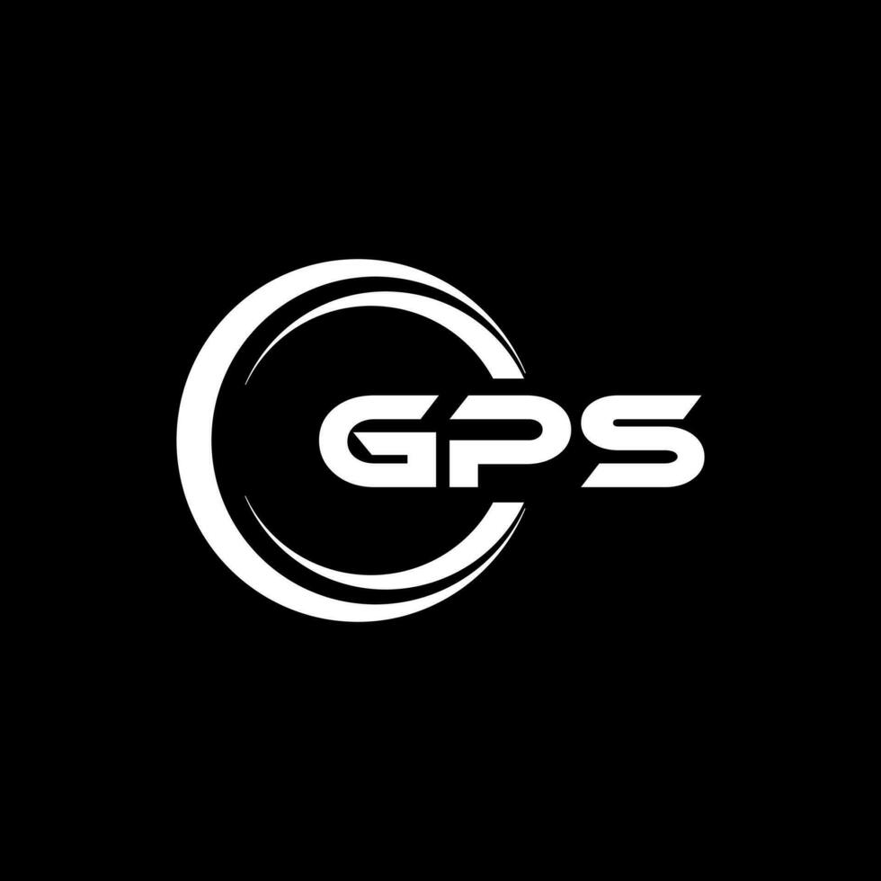 GPS logo ontwerp, inspiratie voor een uniek identiteit. modern elegantie en creatief ontwerp. watermerk uw succes met de opvallend deze logo. vector