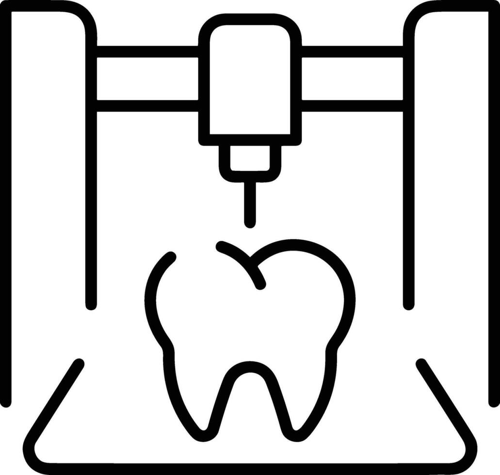 tand tandarts icoon symbool beeld vector. illustratie van de tandheelkundig geneeskunde symbool ontwerp grafisch beeld vector