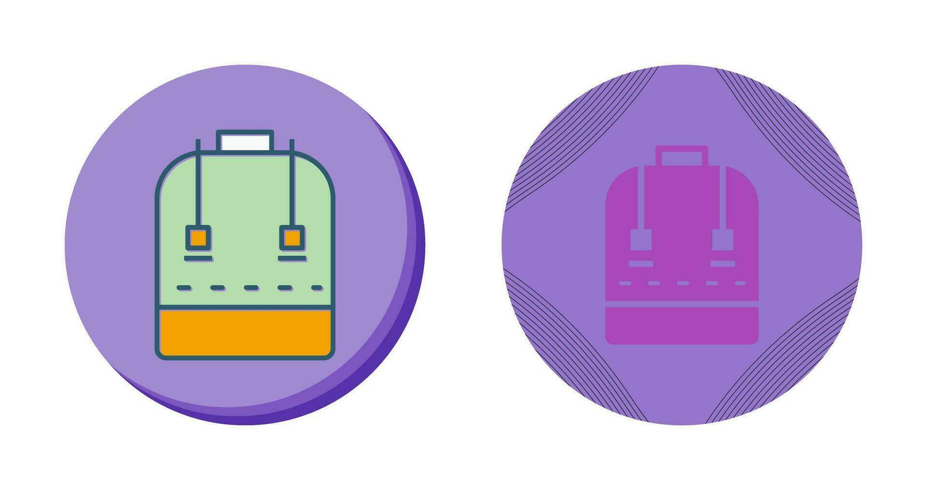 schooltas vector pictogram