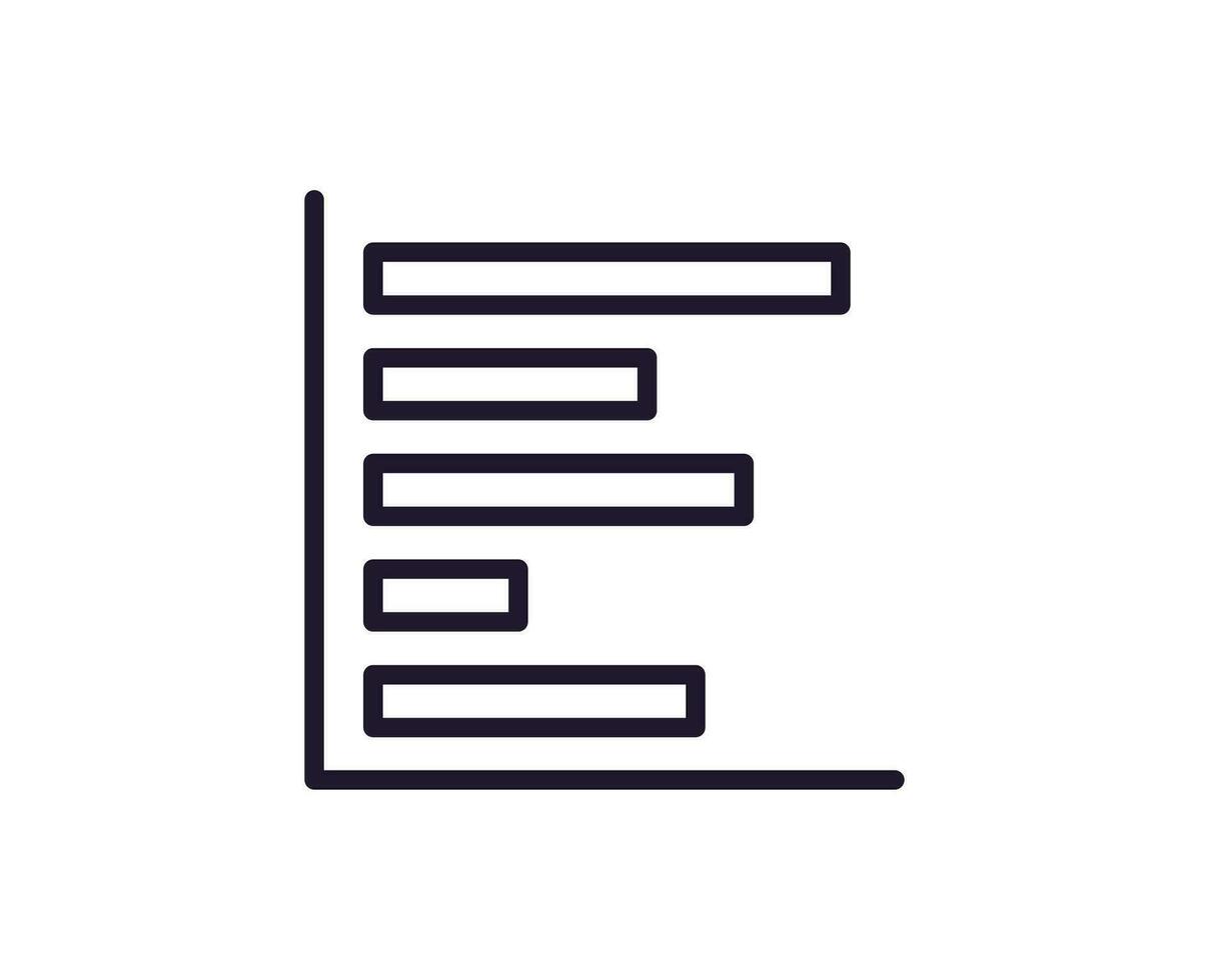 tabel vector lijn icoon. premie kwaliteit logo voor web plaatsen, ontwerp, online winkels, bedrijven, boeken, advertenties. zwart schets pictogram geïsoleerd Aan wit achtergrond