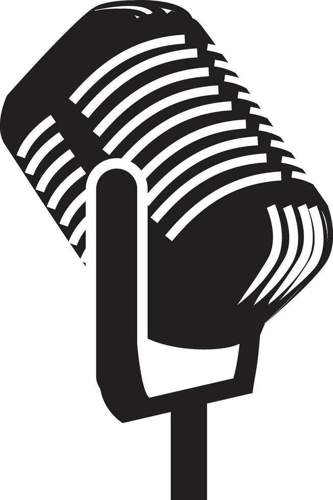 illustraties van podcast logo vector